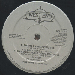 DJ Divine Get Into The Mix USED VINYL 12INCH 33 S RPM SINGLE STEREO
