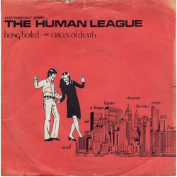 The Human League Being Boiled / Circus Of Death USED VINYL 7INCH 45 RPM SINGLE REISSUE MONO