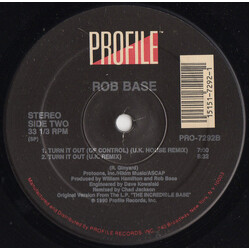 Rob Base Get Up And Have A Good Time / Turn It Out USED VINYL 12INCH 33 S RPM STEREO
