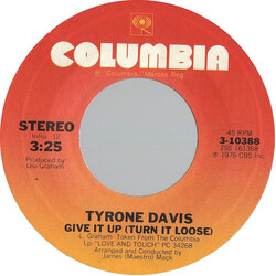 Tyrone Davis Give It Up (Turn It Loose) USED VINYL 7INCH 45 RPM STYRENE STEREO