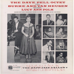 Dave Pell Octet / Lucy Ann Polk The Dave Pell Octet Plays Burke And Van Heusen Vinyl LP USED