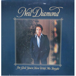 Neil Diamond I'm Glad You're Here With Me Tonight Vinyl LP USED