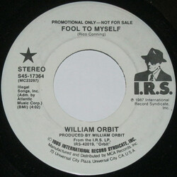 William Orbit Fool To Myself USED VINYL 7INCH 45 RPM SINGLE PROMO STEREO