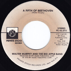 Walter Murphy & The Big Apple Band A Fifth Of Beethoven USED VINYL 7INCH 45 RPM