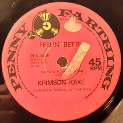 Krimson Kake Feelin' Better / Waiter ! USED VINYL 7INCH 45 RPM SINGLE