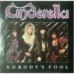 Cinderella (3) Nobody's Fool USED VINYL 7INCH PROMO STYRENE STEREO