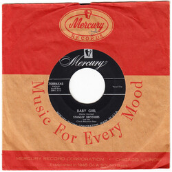 The Stanley Brothers / The Clinch Mountain Boys Baby Girl / Say You'll Take Me Back USED VINYL 7INCH 45 RPM SINGLE