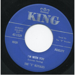 The 5 Royales I'm With You / Don't Give No More Than You Can Take USED VINYL 7INCH SINGLE 45 RPM
