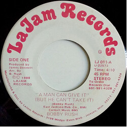 Bobby Rush A Man Can Give It (But He Can't Take It) / Ain't That Good Lovin' USED VINYL 7INCH 45 RPM