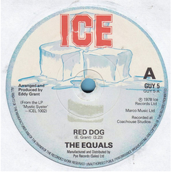 The Equals Red Dog  /  Something Beautiful Vinyl 7" USED