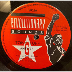 Tony Tuff Answer Vinyl 12" USED