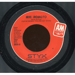 Styx Mr. Roboto USED VINYL 7INCH 45 RPM SINGLE STYRENE