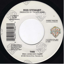 Rod Stewart This Vinyl 7" USED