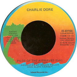 Charlie Dore Pilot Of The Airwaves / Sleepless USED VINYL 7INCH 45 RPM