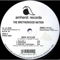 The Brotherhood Nation New Stylee USED VINYL 12INCH