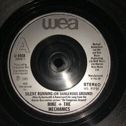 Mike & The Mechanics Silent Running (On Dangerous Ground) USED VINYL 7INCH SINGLE 45 RPM