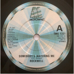 Rockwell Somebody's Watching Me USED VINYL 7INCH 45 RPM SINGLE