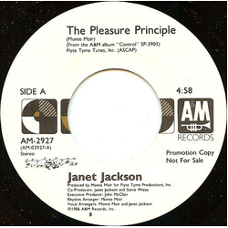 Janet Jackson The Pleasure Principle USED VINYL 7INCH 45 RPM SINGLE PROMO