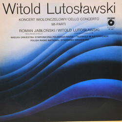 Witold Lutoslawski Koncert Wiolonczelowy = Cello Concerto / Mi-parti Vinyl LP USED