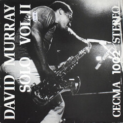 David Murray Solo Vol.II Vinyl LP USED