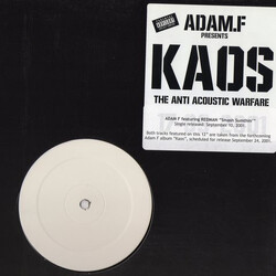 Adam F Smash Sumthin' /  Dirty Harry's Revenge USED VINYL 12INCH PROMO WHITE LABEL
