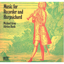 Michael Arno / Adrian Bush Music For Recorder And Harpsichord Vinyl LP USED