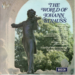 Johann Strauss Jr. / Wiener Philharmoniker The World Of Johann Strauss Vinyl LP USED