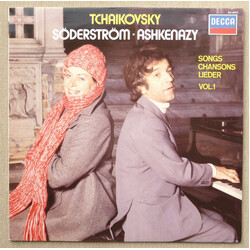 Pyotr Ilyich Tchaikovsky / Elisabeth Söderström / Vladimir Ashkenazy Tchaikovsky : Songs, Chansons, Lieder, Vol. 1 Vinyl LP USED