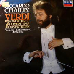 Giuseppe Verdi / Riccardo Chailly / National Philharmonic Orchestra 7 Overtures / Ouvertures / Ouvertüren Vinyl LP USED