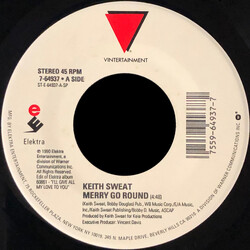 Keith Sweat Merry Go Round USED VINYL 7INCH 45 RPM SINGLE