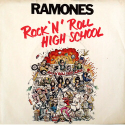 Ramones Rock 'N' Roll High School USED VINYL 7INCH 45 RPM SINGLE PROMO STEREO MONO