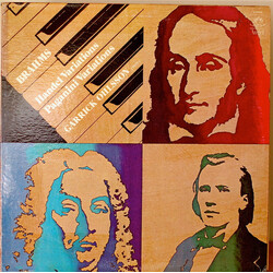 Johannes Brahms / Garrick Ohlsson Handel Variations / Paganini Variations Vinyl LP USED