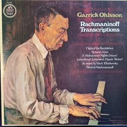 Garrick Ohlsson Rachmaninoff Transcriptions Vinyl LP USED