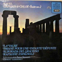 Maurice Ravel / L'Orchestre De La Suisse Romande / Ernest Ansermet Daphnis & Chloe - Suite No. 2 Vinyl LP USED