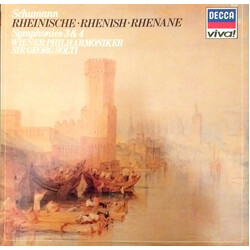 Robert Schumann / Wiener Philharmoniker / Georg Solti Symphony No.3, Op.97 "Rhenish" / Symphony No.4, Op.120 Vinyl LP USED