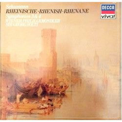 Robert Schumann / Wiener Philharmoniker / Georg Solti Symphony No.3, Op.97 "Rhenish" / Symphony No.4, Op.120 Vinyl LP USED