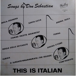 Don Sebastian This Is Italian Vinyl LP USED