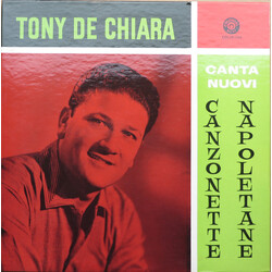 Tony De Chiara Canta Nuovi Canzonette Napoletane Vinyl LP USED