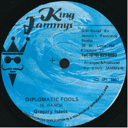 Gregory Isaacs Diplomatic Fools USED VINYL 7INCH 45 RPM