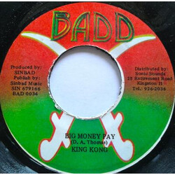 King Kong Big Money Pay USED VINYL 7INCH 45 RPM