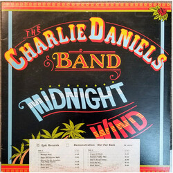 The Charlie Daniels Band Midnight Wind Vinyl LP USED
