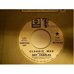 Ray Charles Claudie Mae / Someone To Watch Over Me USED VINYL 7INCH 45 RPM SINGLE PROMO