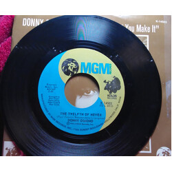 Donny Osmond The Twelfth Of Never / Life Is Just What You Make It USED VINYL 7INCH SINGLE 45 RPM