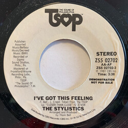 The Stylistics I've Got This Feeling USED VINYL 7INCH PROMO STYRENE STEREO