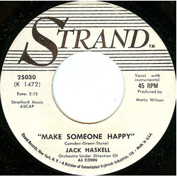 Jack Haskell Make Someone Happy USED VINYL 7INCH 45 RPM PROMO