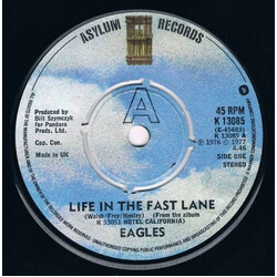 Eagles Life In The Fast Lane USED VINYL 7INCH 45 RPM SINGLE