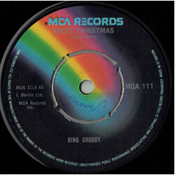 Bing Crosby White Christmas Vinyl 7" USED
