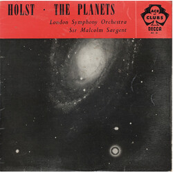 Gustav Holst / London Symphony Orchestra / Sir Malcolm Sargent The Planets Vinyl LP USED
