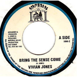 Vivian Jones Bring The Sense Come USED VINYL 7INCH