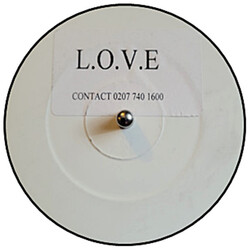 Mission Control (16) L.O.V.E USED VINYL 12INCH 33 S RPM PROMO WHITE LABEL